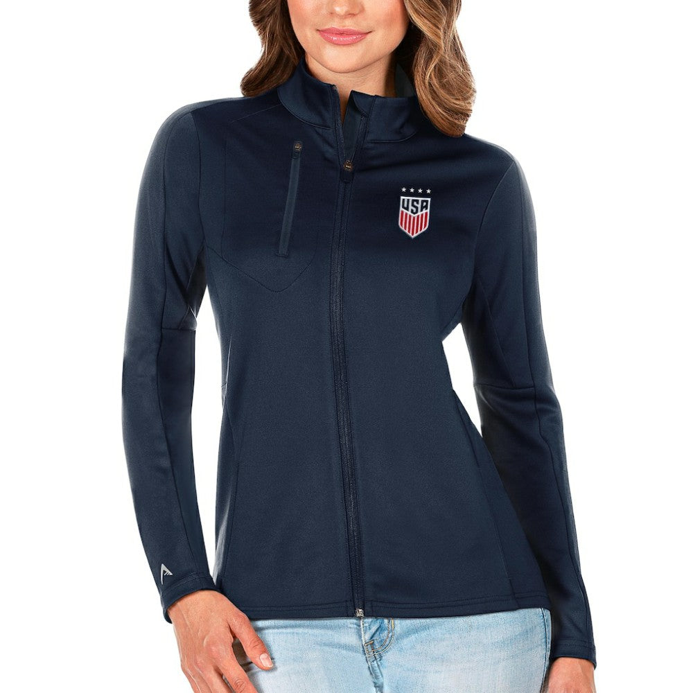 USWNT Antigua Women's Generation Full-Zip Jacket - Navy sale