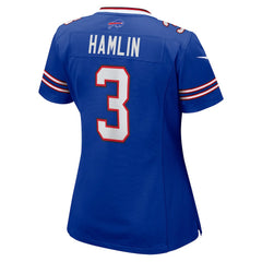 Damar Hamlin Buffalo Bills Women's Game Jersey - Royal | Nike for sale