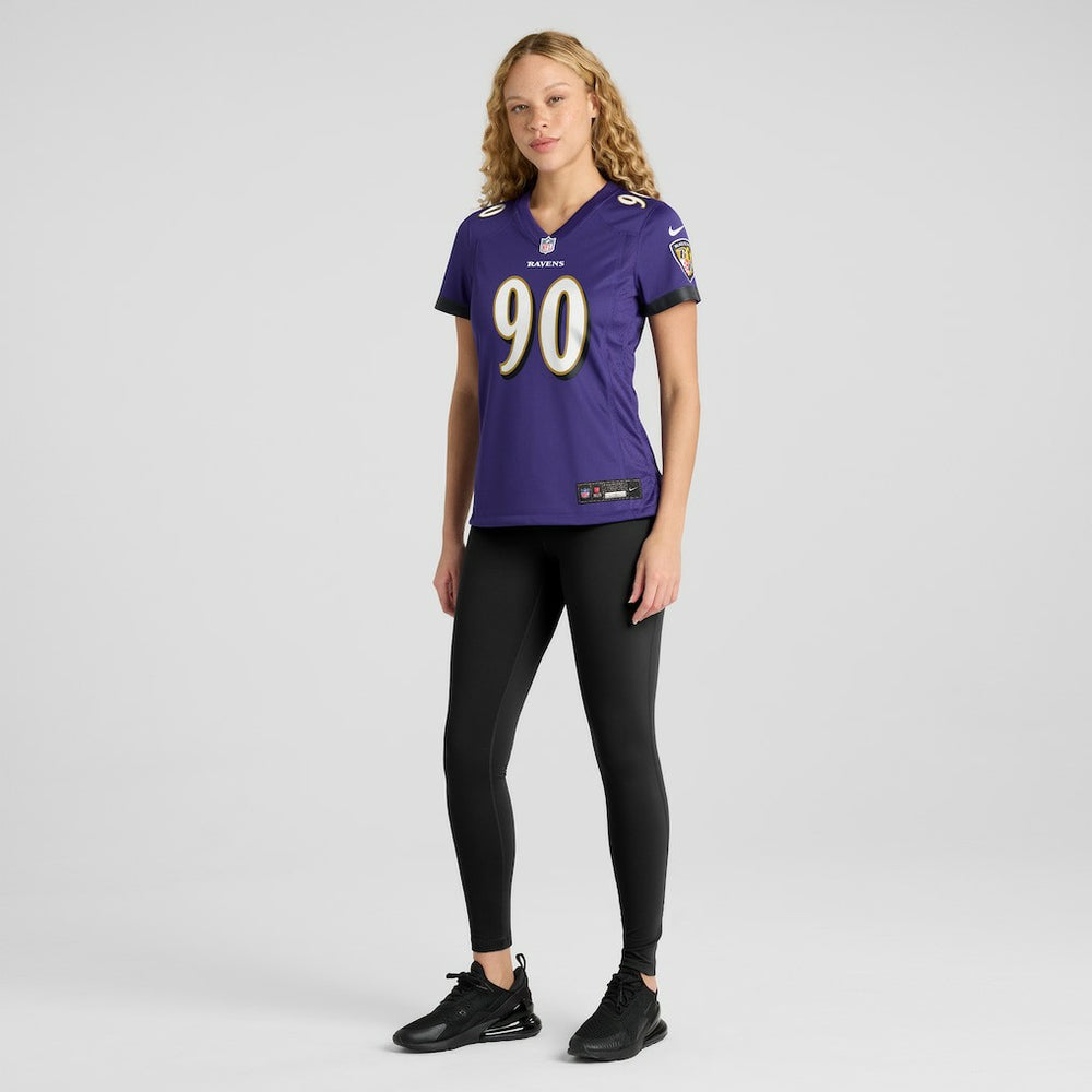 David Ojabo Baltimore Ravens Women's Game Player Jersey - Purple | Nike on sale
