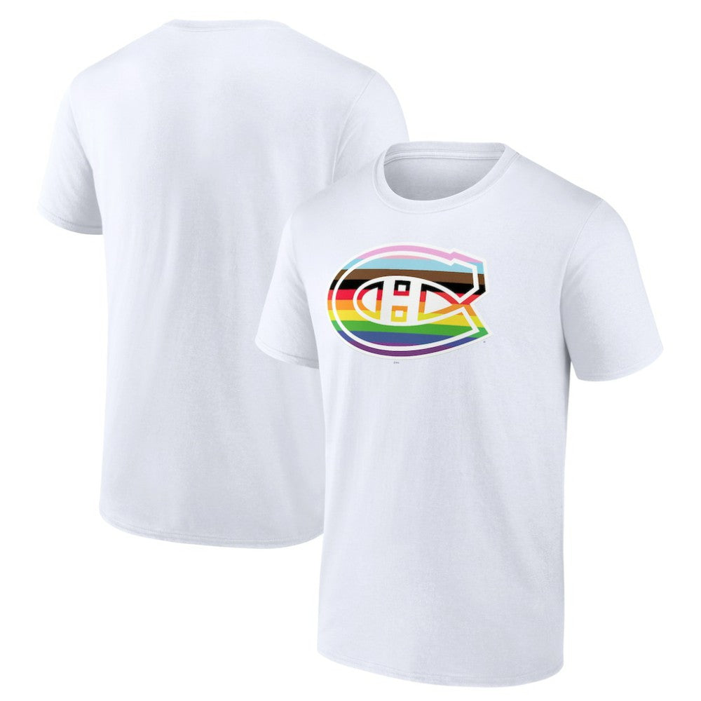 Montreal Canadiens Team Pride Logo T-Shirt White