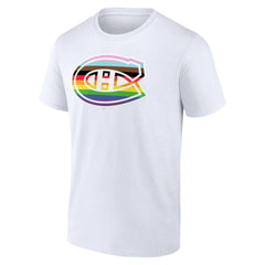 Montreal Canadiens Team Pride Logo T-Shirt White