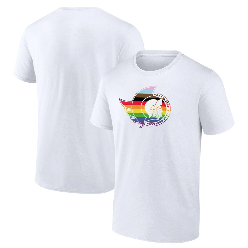 Ottawa Senators Team Pride Logo T-Shirt White