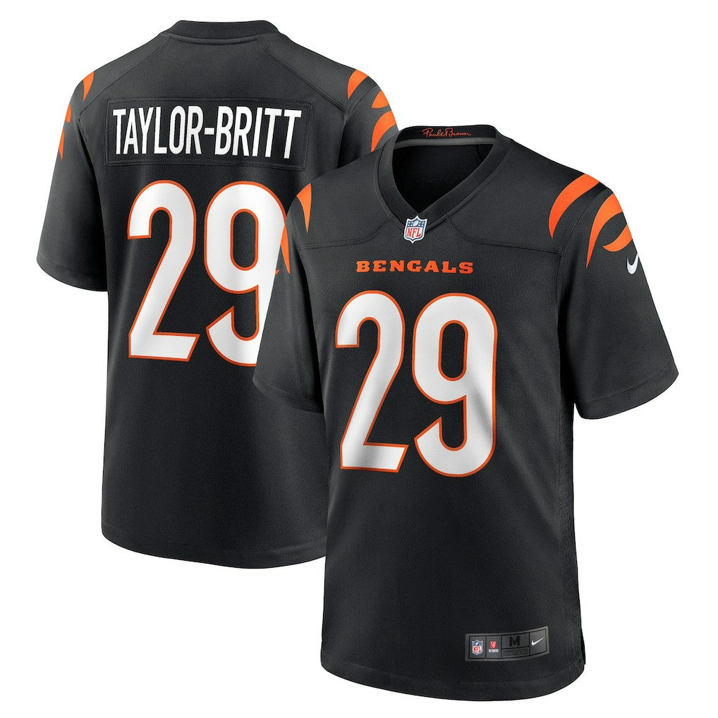 Cam Taylor-Britt Cincinnati Bengals Game Player Jersey - Black | Nike cheap