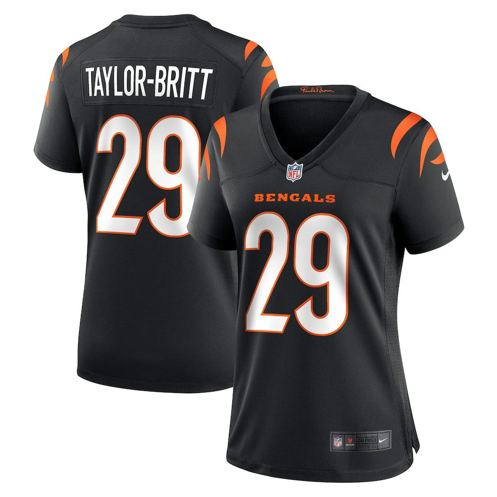 Cam Taylor-Britt Cincinnati Bengals Women's Game Player Jersey - Black | Nike discount