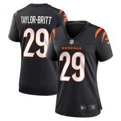 Cam Taylor-Britt Cincinnati Bengals Women's Game Player Jersey - Black | Nike discount