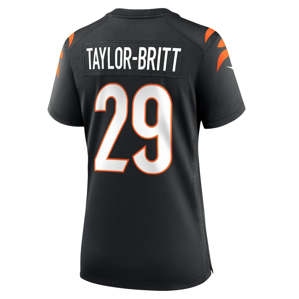 Cam Taylor-Britt Cincinnati Bengals Women's Game Player Jersey - Black | Nike discount