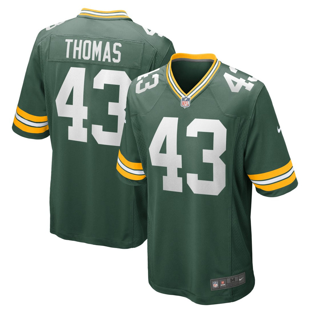 Kiondre Thomas Green Bay Packers Game Player Jersey - Green | Nike sale
