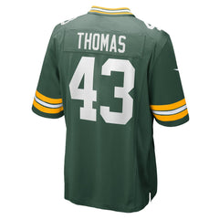 Kiondre Thomas Green Bay Packers Game Player Jersey - Green | Nike sale