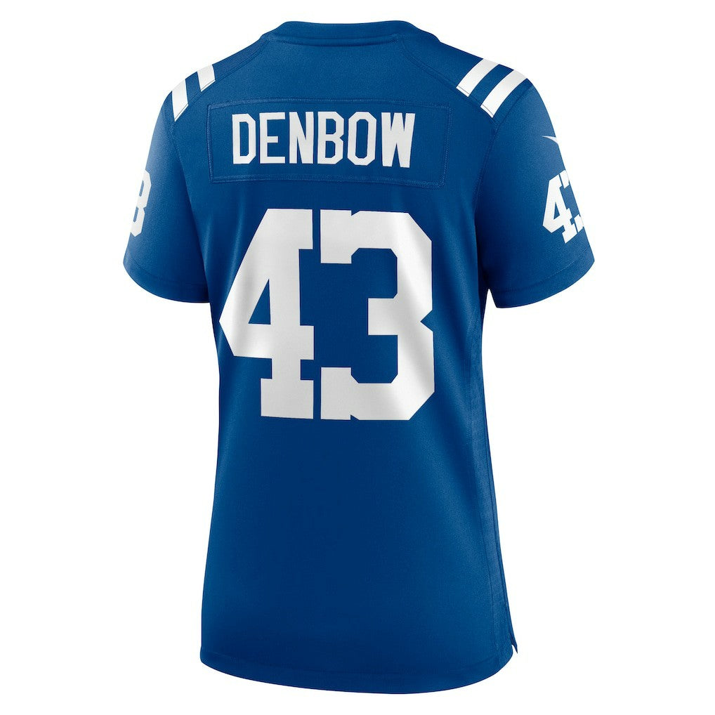 Trevor Denbow Indianapolis Colts Women's Game Player Jersey - Royal | Nike on sale