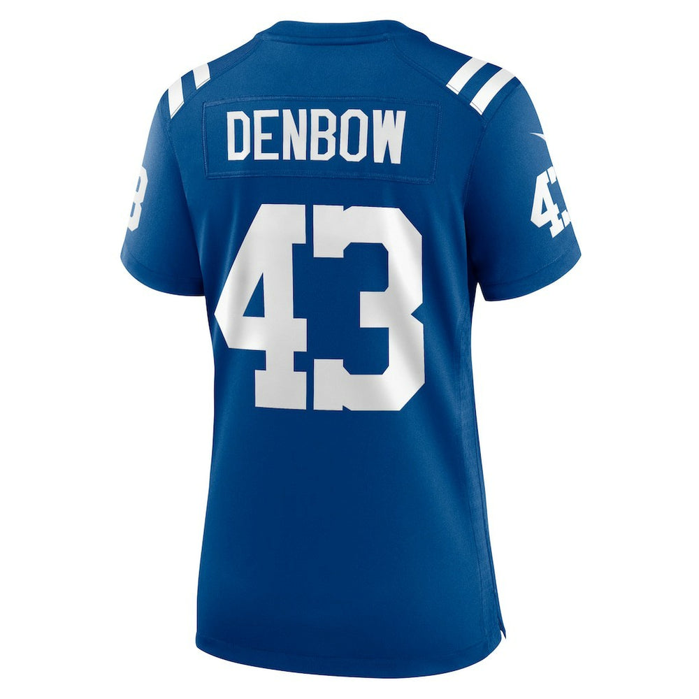 Trevor Denbow Indianapolis Colts Women's Game Player Jersey - Royal | Nike on sale