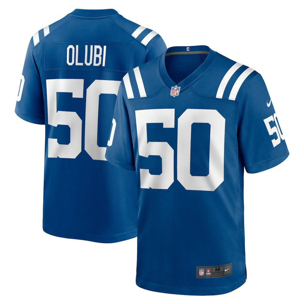 Segun Olubi Indianapolis Colts Game Player Jersey - Royal | Nike sale