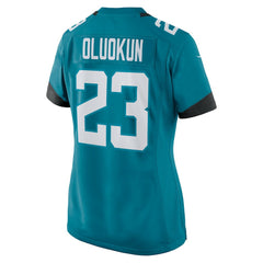 Foyesade Oluokun Jacksonville Jaguars Women's Game Player Jersey - Teal | Nike outlet