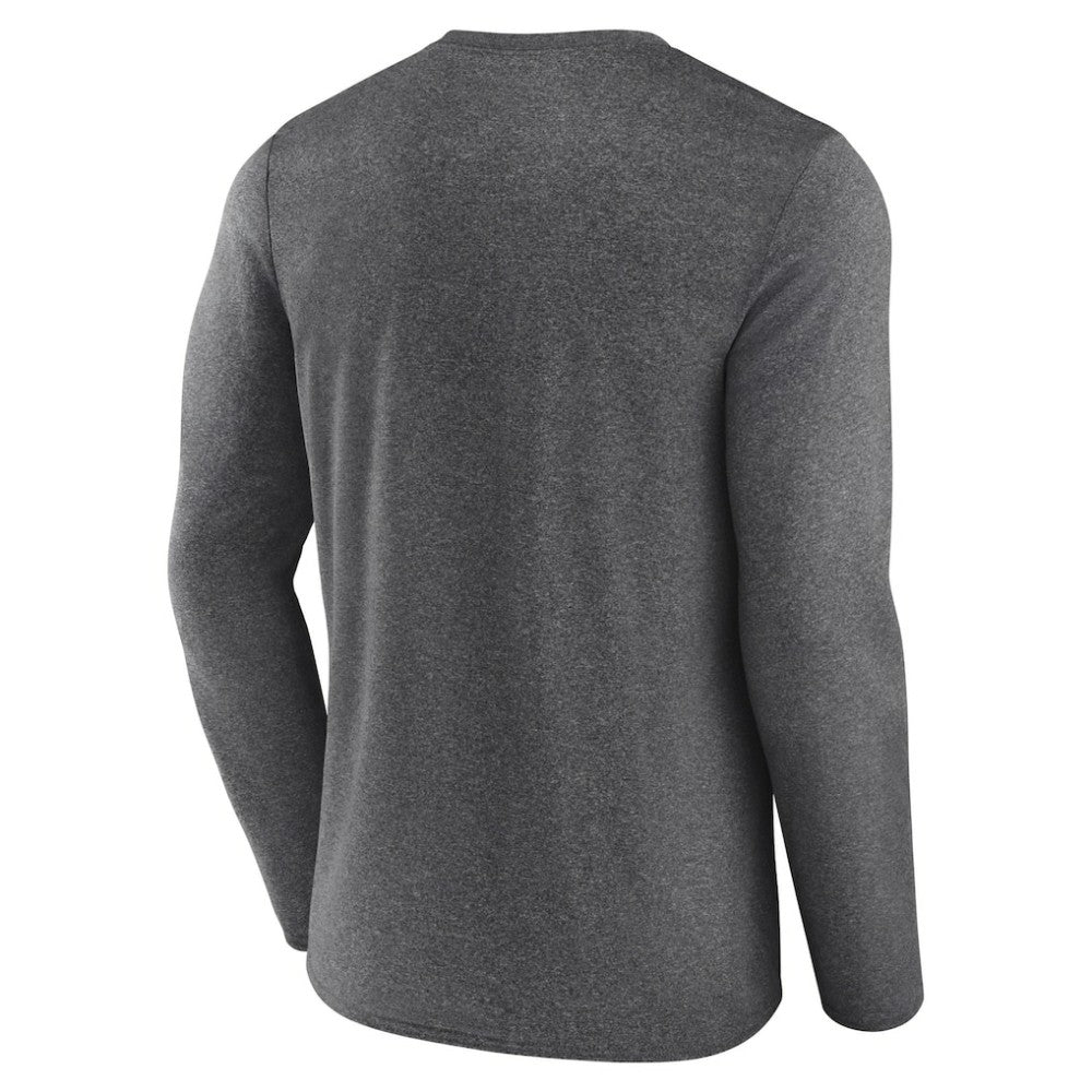 San Jose Sharks Fanatics Special Edition 2.0 Scoring Chance Long Sleeve T-Shirt Heather Charcoal