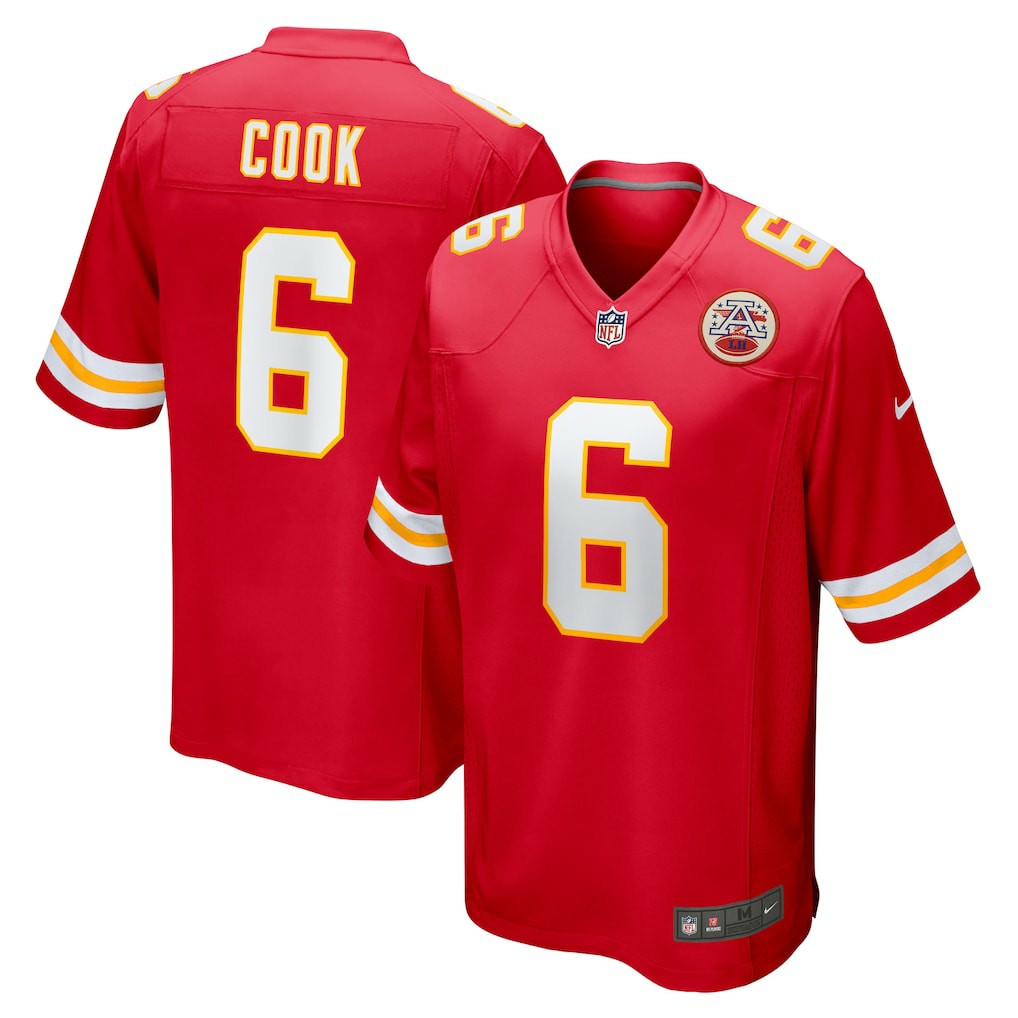 Bryan Cook Kansas City Chiefs Game Player Jersey - Red | Nike for sale