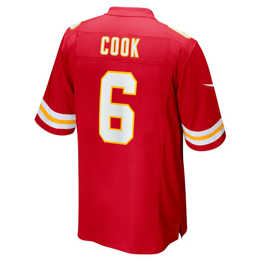 Bryan Cook Kansas City Chiefs Game Player Jersey - Red | Nike for sale