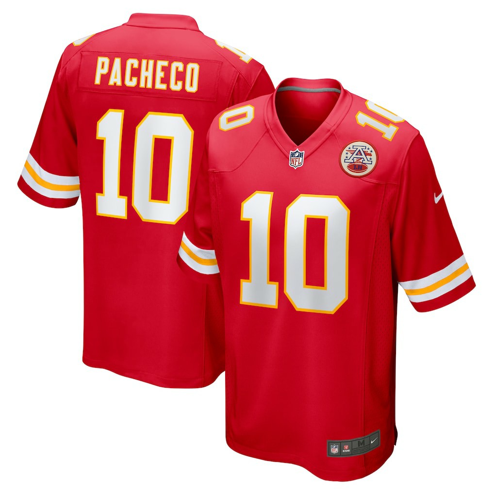 Isiah Pacheco Kansas City Chiefs Game Player Jersey - Red | Nike for sale