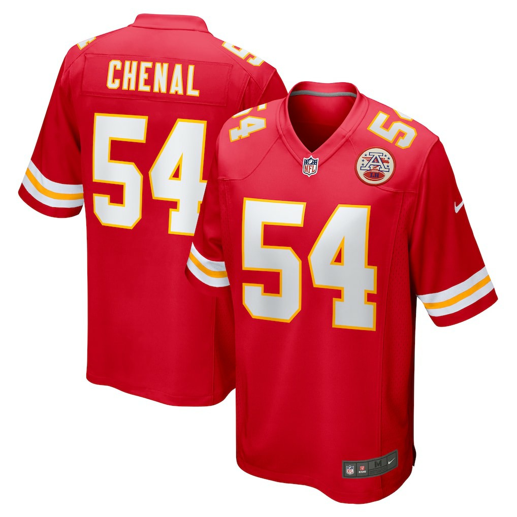 Leo Chenal Kansas City Chiefs Game Player Jersey - Red | Nike discount
