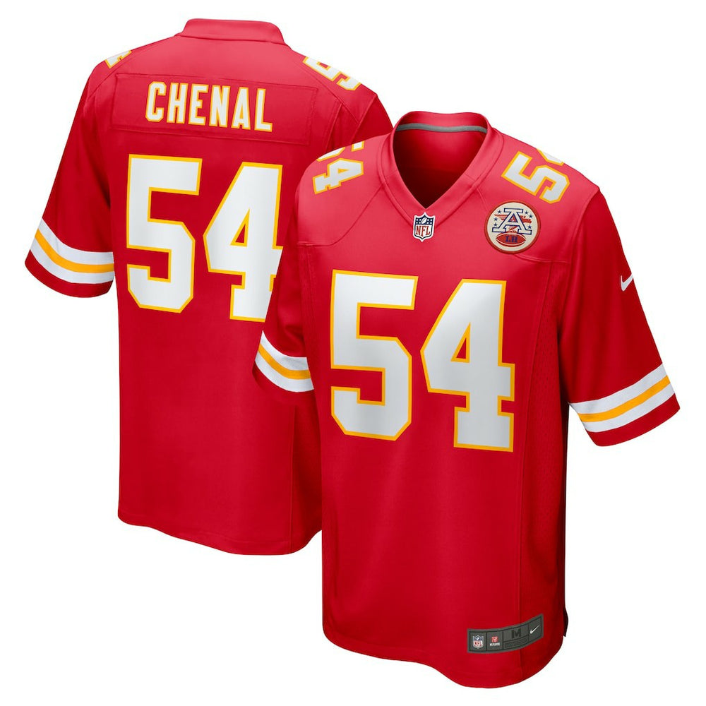 Leo Chenal Kansas City Chiefs Game Player Jersey - Red | Nike discount