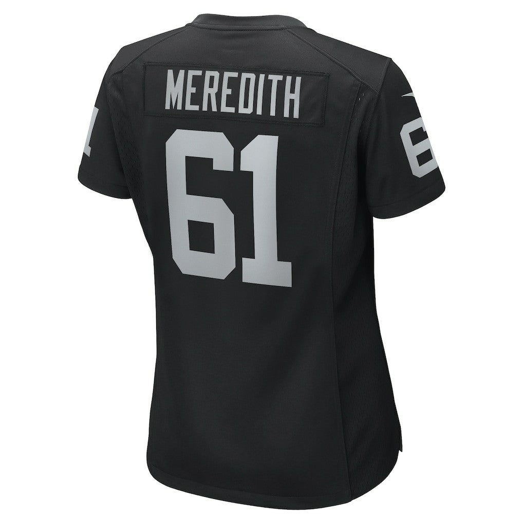 Jordan Meredith Las Vegas Raiders Women's Game Player Jersey - Black | Nike cheap