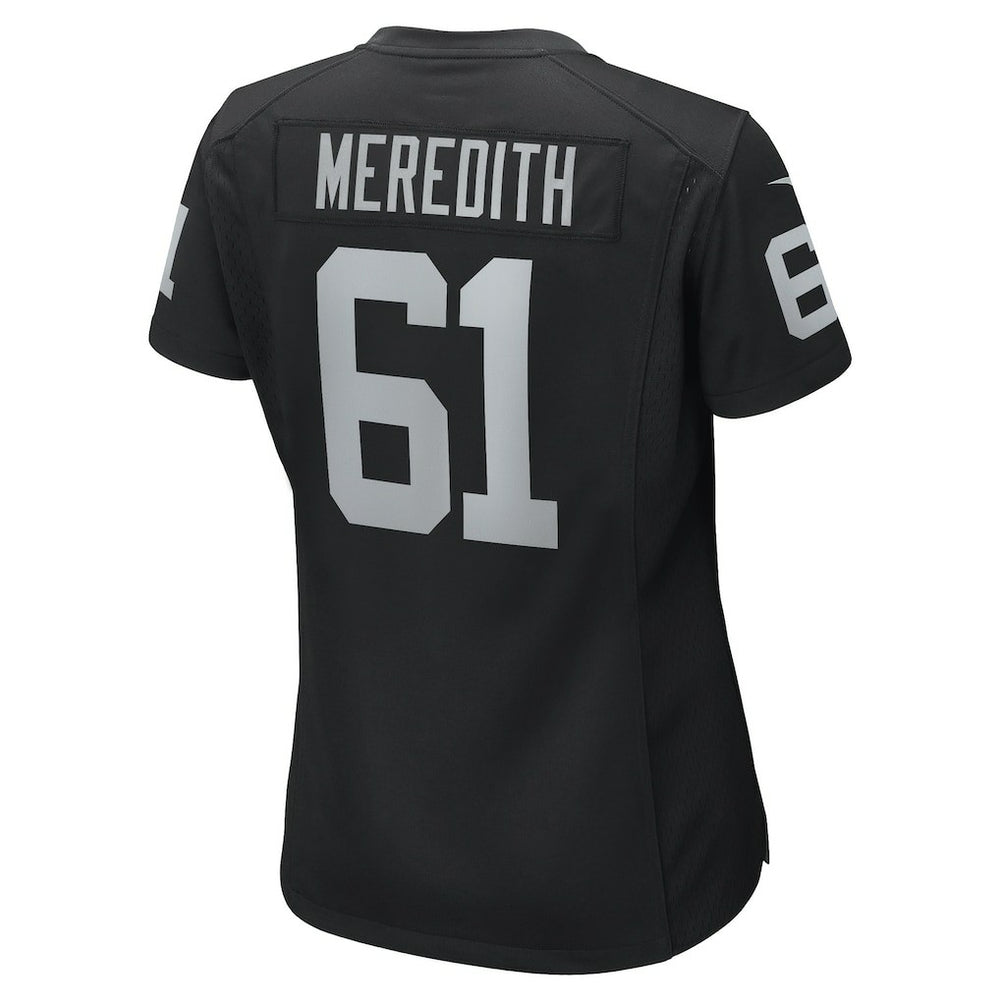 Jordan Meredith Las Vegas Raiders Women's Game Player Jersey - Black | Nike cheap
