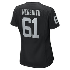Jordan Meredith Las Vegas Raiders Women's Game Player Jersey - Black | Nike cheap