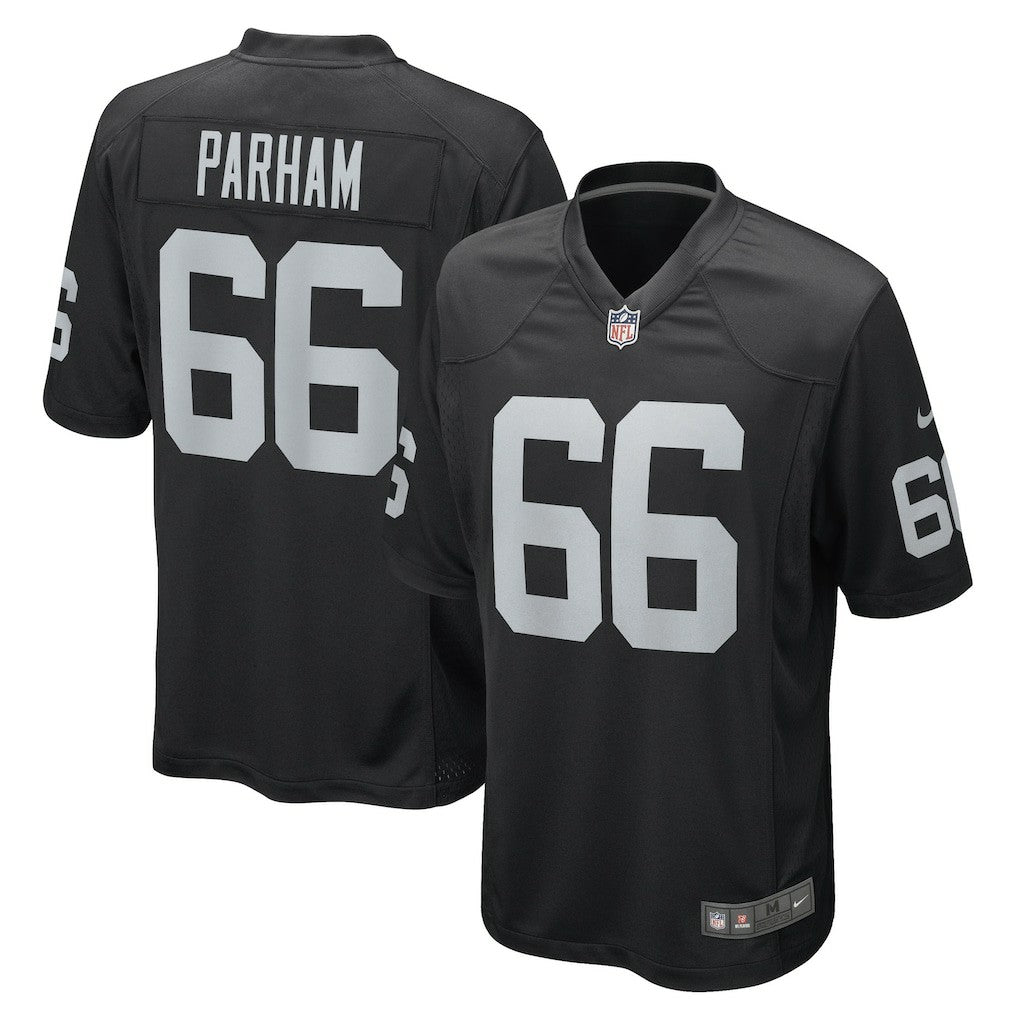 Dylan Parham Las Vegas Raiders Game Player Jersey - Black | Nike discount