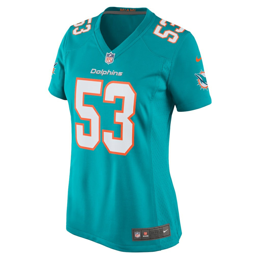 Cameron Goode Miami Dolphins Women's Game Player Jersey - Aqua | Nike online