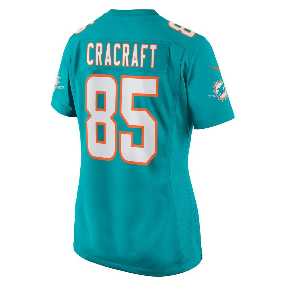 River Cracraft Miami Dolphins Women's Game Player Jersey - Aqua | Nike cheap