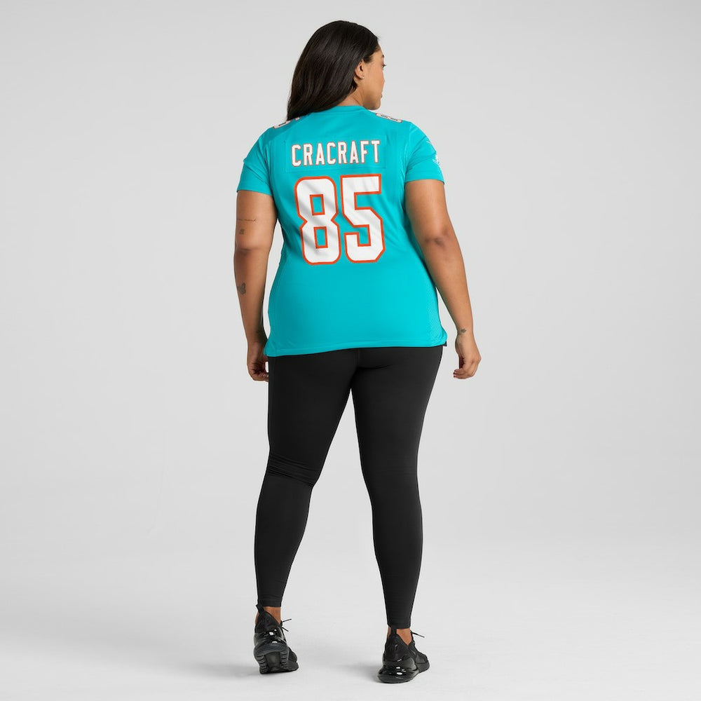 River Cracraft Miami Dolphins Women's Game Player Jersey - Aqua | Nike cheap