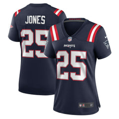 Marcus Jones New England Patriots Women's Game Jersey - Navy | Nike on sale