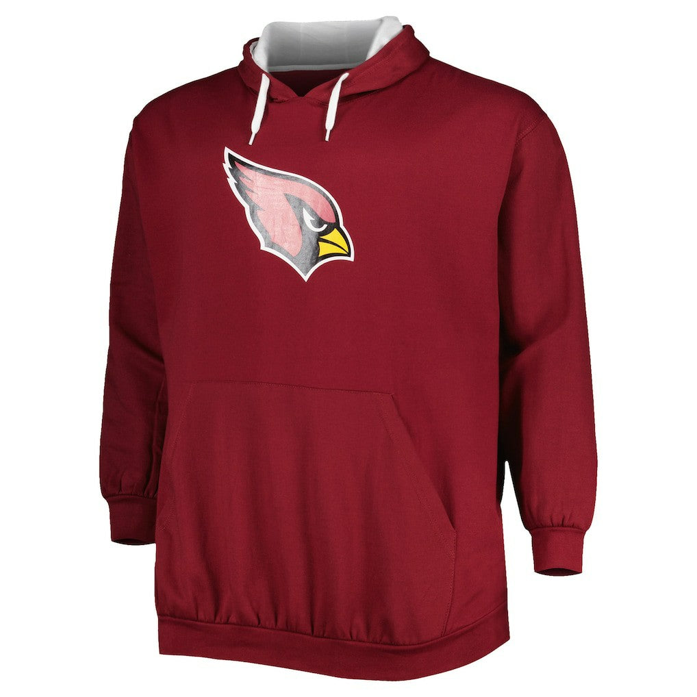 Arizona Cardinals Big & Tall Logo Pullover Hoodie - Cardinal discount