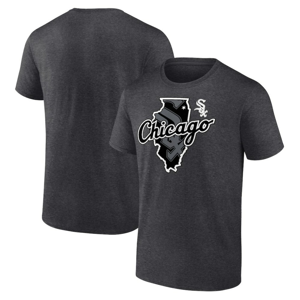 Chicago White Sox Sox State T-Shirt - Charcoal