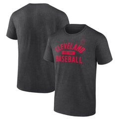 Cleveland Guardians Primary Pill T-Shirt - Charcoal