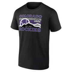 Colorado Rockies Mountain Air T-Shirt - Black