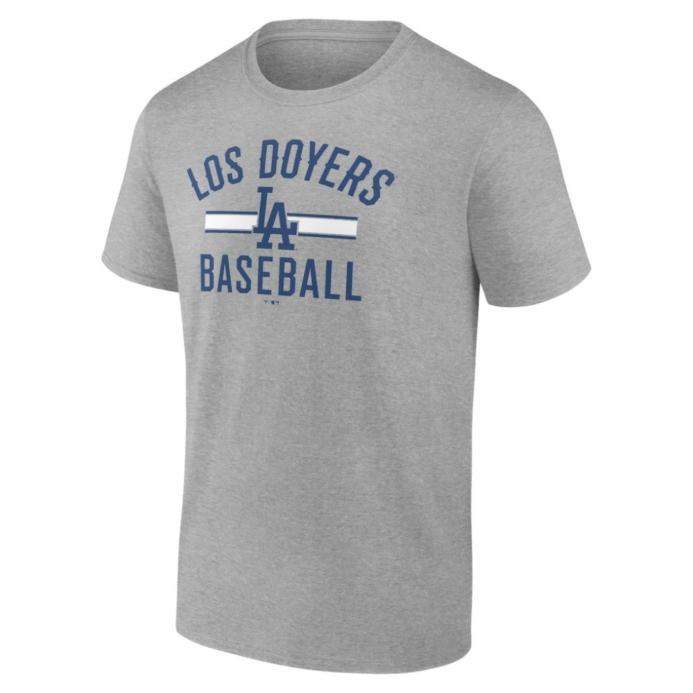 Los Angeles Dodgers Los Doyers T-Shirt - Heather Gray