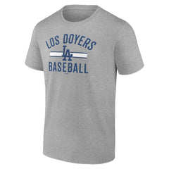 Los Angeles Dodgers Los Doyers T-Shirt - Heather Gray