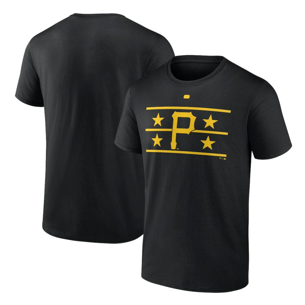 Pittsburgh Pirates Pitt Star T-Shirt - Black