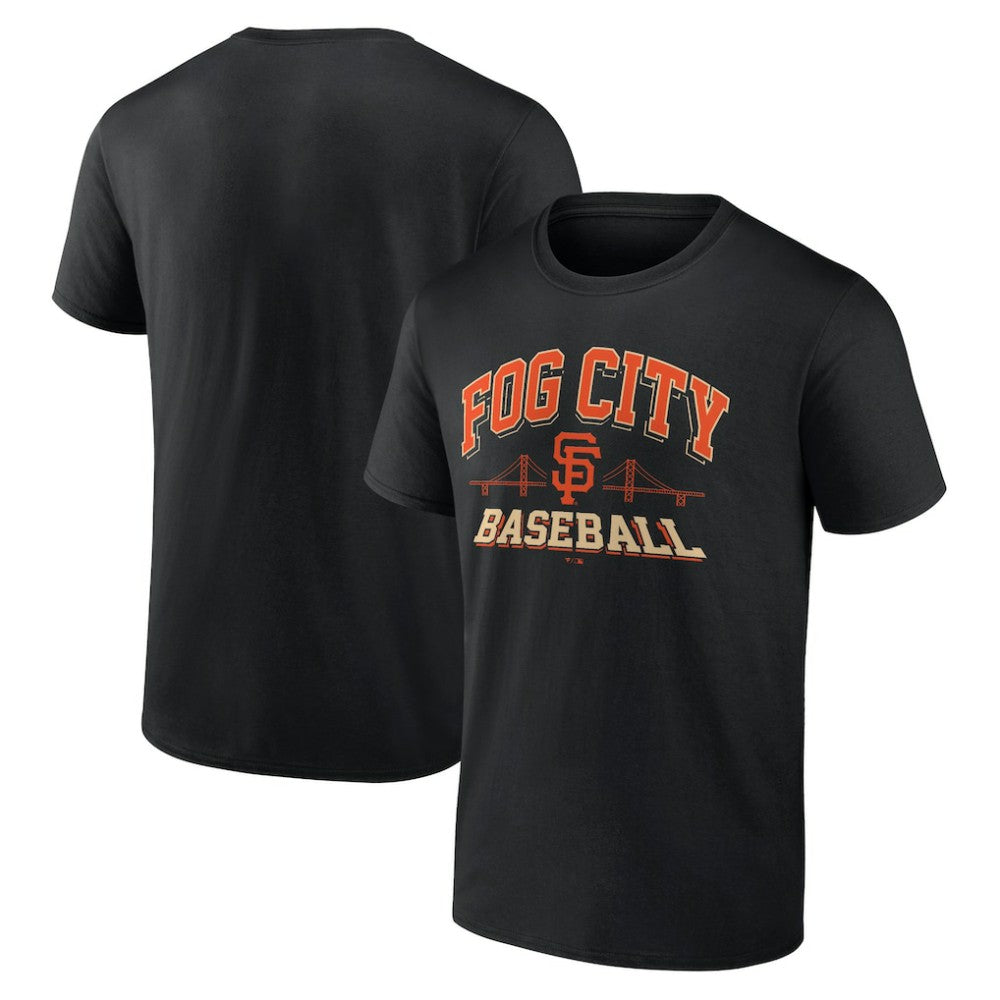 San Francisco Giants Fog City Baseball T-Shirt - Black