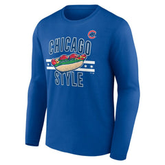 Chicago Cubs Doggie Long Sleeve T-Shirt - Royal