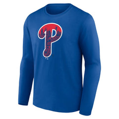 Philadelphia Phillies City P Long Sleeve T-Shirt - Royal