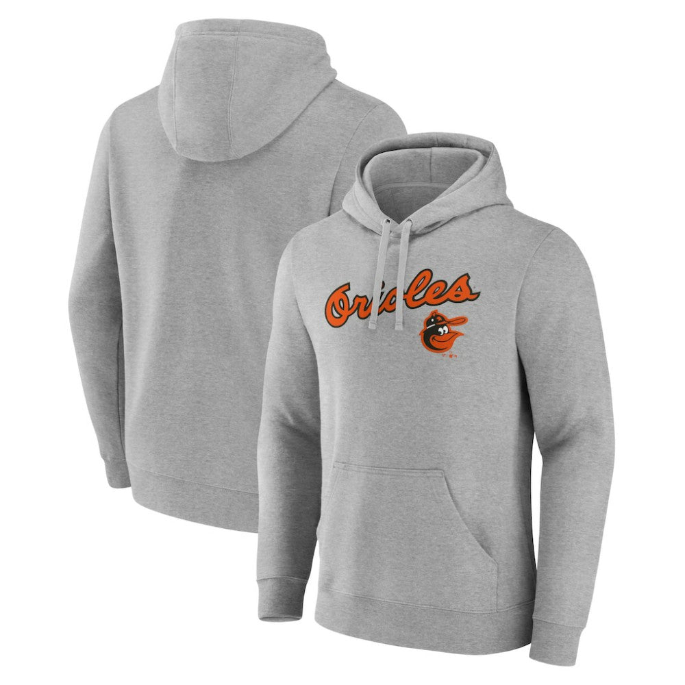 Baltimore Orioles Wahconah Pullover Hoodie - Gray