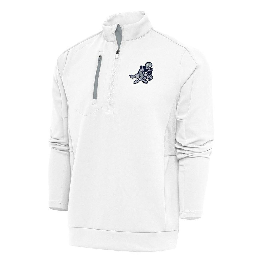 Dallas Cowboys Antigua Team Logo Throwback Generation Quarter-Zip Pullover Top - White online