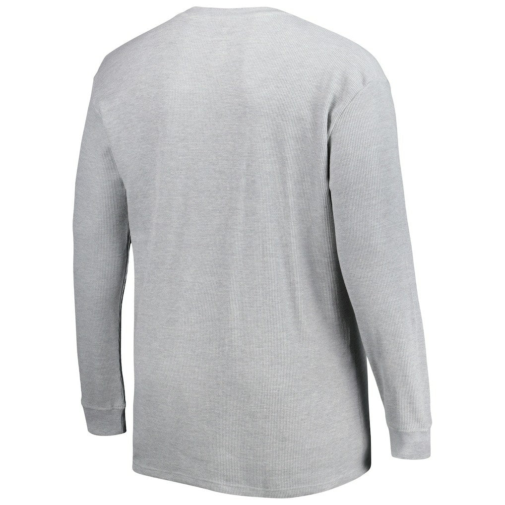 Los Angeles Rams Big & Tall Waffle-Knit Thermal Long Sleeve T-Shirt - Heather Gray on sale