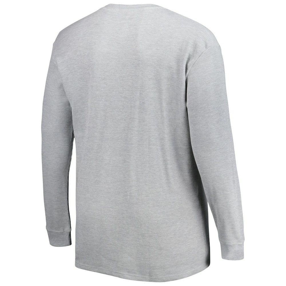 Los Angeles Rams Big & Tall Waffle-Knit Thermal Long Sleeve T-Shirt - Heather Gray on sale