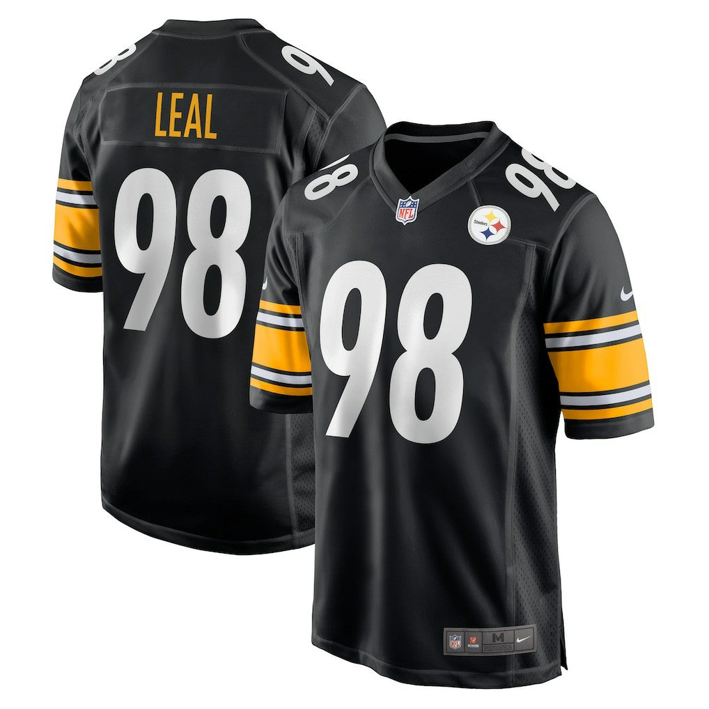 DeMarvin Leal Pittsburgh Steelers Game Player Jersey - Black | Nike for sale