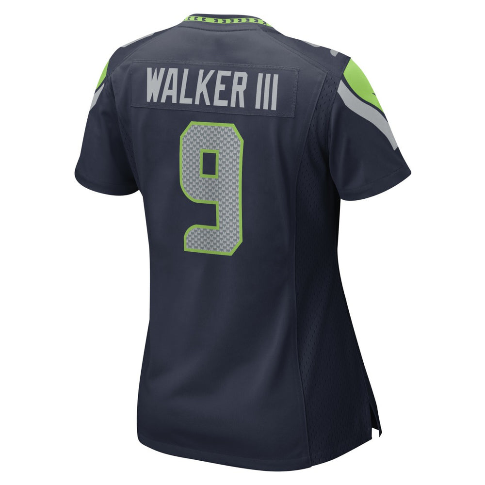Kenneth Walker III Seattle Seahawks Women's Player Jersey - Navy | Nike outlet