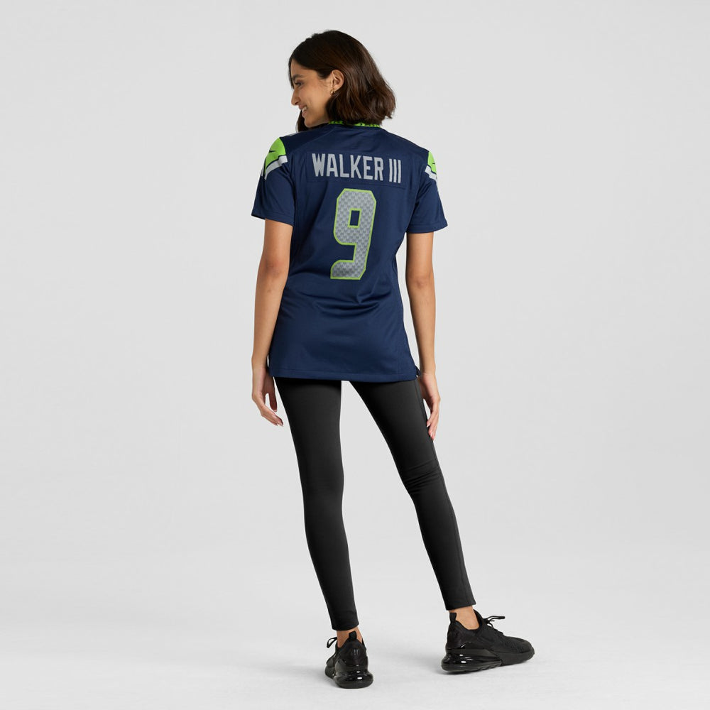 Kenneth Walker III Seattle Seahawks Women's Player Jersey - Navy | Nike outlet