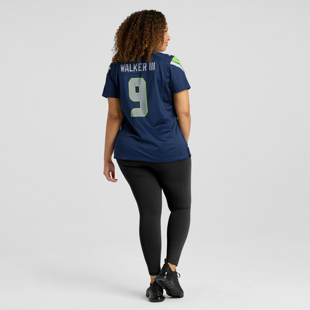 Kenneth Walker III Seattle Seahawks Women's Player Jersey - Navy | Nike outlet