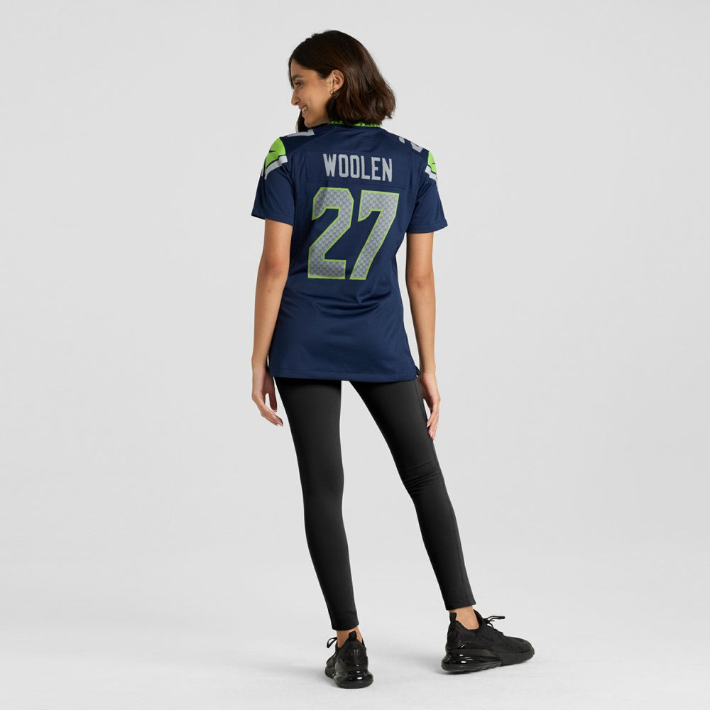 Riq Woolen Seattle Seahawks Women's Team Game Jersey - College Navy | Nike sale