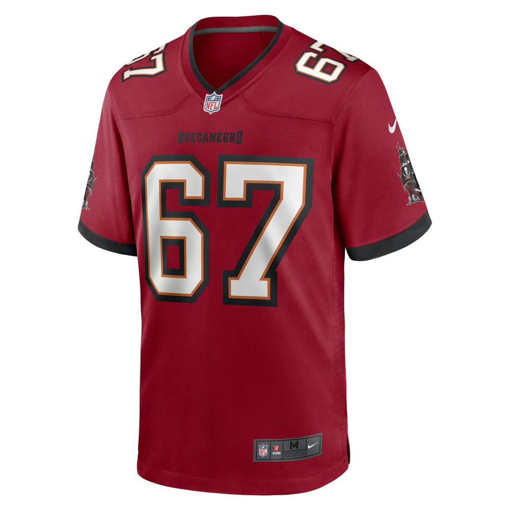 Luke Goedeke Tampa Bay Buccaneers Game Player Jersey - Red | Nike cheap